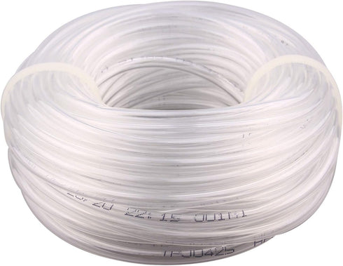 Pneumatic Hose 4mm OD 2.5mm ID Clear Polyurethane PU Tubing Air Compressor Pipe 10Meter (32.8ft)...