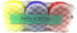 Exfoliating Bath Sponges for Shower, 3 Pack, Soft Scrubbers for Men, Women & Kids | Temas Bath Sponge Loofah Body Scrubbers for Body Wash | Bathin...