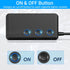 Car Charger Splitter 200W, Qidoe 3 Socket Cigarette Lighter Adapter with PD30W USB-C & QC3.0 Multi USB Car Charger DC Outlet Cigarette Splitter Po...