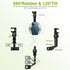 Rearview Mirror Phone Holder for Car-360° Rotatable and Retractable Car Phone Holder with Adjustable Length Upgraded Multifunctional Rearview Mirr...
