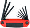 EKLIND 25919 Ergo-Fold Fold-up Ball-Hex allen wrench - 9pc set SAE Inch Sizes 5/64-1/4...
