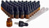 50 Pack Amber Glass Mini Dropper Bottles,1ML Amber Essential Oil Dropper Bottle for Travel Test Sample Perfume...