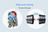 2Pack Upgraded Magnetic USB C to USB C Fast Charging Cable (3ft 60W), Magnetic Charging Cable, USB 2.0 Type C Charging Data Transfer Cable with So...