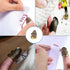 Sewing Thimble Finger Protector - Adjustable Finger Metal Shield Protector Pin Needles Sewing Quilting Craft Accessories DIY Sewing Supplies (S)...