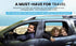 Complete Kids Travel Tray Kit - Easily Expands Cup Holder into 360° Cup & Travel Tray for Kids Car Seat, Booster, and Stroller - Toddler Road Trip...