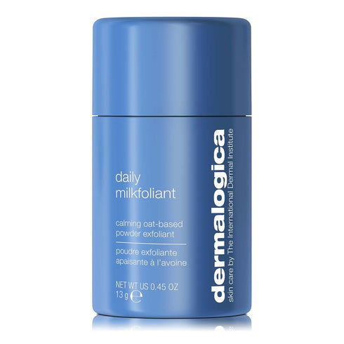 Dermalogica Daily Milkfoliant, Face Exfoliator, Powder Scrub Exfoliant with AHA and BHA - Calming, Polishing and Hydrating Skin, Oat-Based, Vegan ...