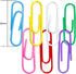 200 Paper Clips 28mm Colorful Paper Clips,Small Paper Clips Reusable Paper Clips for School, Office, Folders, Bookmarks, DIY Albums, Etc...