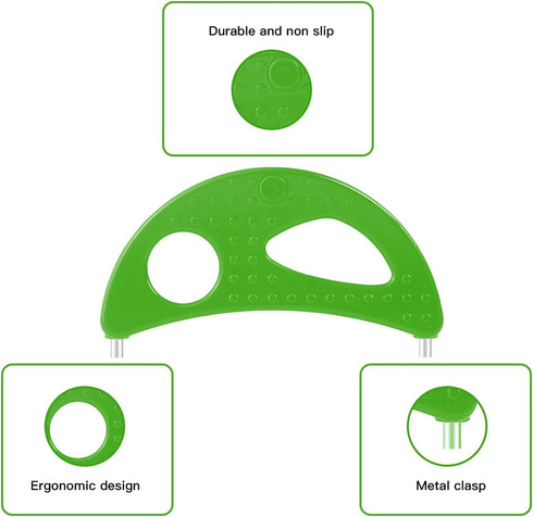 (Upgraded Version) Green Crescent Tool Compatible for Jack Lalanne Power Juicer CL003AP E1188 E1189 MT1000 Power Juicer Replacement Parts...