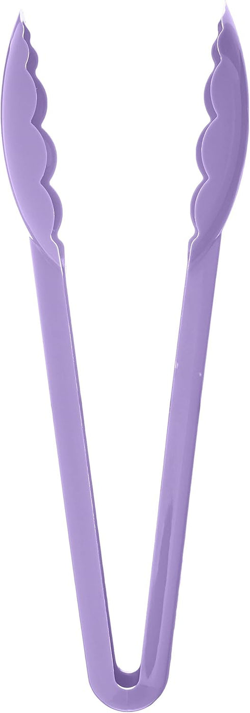 Mercer Culinary Hell's Tools Hi-Heat Utility Tongs, 9.5 Inch, Purple...