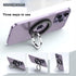 AnHome Magnetic Phone Ring Holder for MagSafe Kickstand, Magnet Finger Loop Grip Stand Holders, Compatible with iPhone 15 14 Plus 13 12 Pro, Pro M...