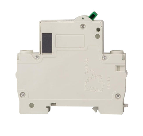 DC Miniature Circuit Breaker - Mini Home Circuit Breaker 12V-250V DZ47-63 Din Rail Mount 1 Pole 25A...