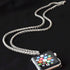 Stainless Steel Chain Necklace Pendant Compatible with Apple Watch 42mm Series 3 2 1 / 44mm Series 5 4 New Smartwatch Polished Silver Metal Neckba...