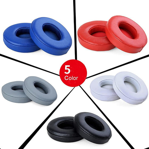 Earpads Replacement Compatible with Solo 2.0/3.0 Wireless Replacement Earpads, Alitutumao Memory Foam Ear Pads Cushion Cover Protein Leather Repla...