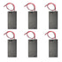 2AA Battery Holder, 6 Pcs 2 x 1.5V AA Battery Case with Switch, 2X 1.5V AA Battery Caddy Wire Leads for Electronic DIY...