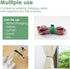 Garden Tie Green Strap Plant Supports Gentle on Plants Pre-cut Design Tearable Reusable Sturdy Multi-Purpose for Home Garden Balcony Office (32.8f...