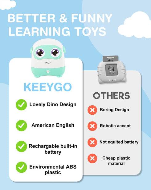 Sight Words Talking Flash Cards Kindergarden Space Boy Autism Sensory Toys Learning Materials 110 Audible Flash Cards for Toddlers Educational Mon...