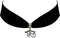 Victorian Vault Black Velvet Choker Jewelry Egyptian Eye of Horus Hieroglyphic Pendant Necklace...