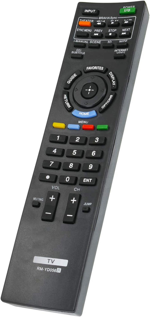 RM-YD056 RMYD056 Remote Control Replacement for Sony Bravia LCD TV XBR-52LX900 KDL-40HX800 KDL-46HX800 KDL-55HX800 XBR52LX900 KDL40HX800 KDL46HX80...