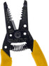 IDEAL Electrical 45-415 Premium Reflex T-5 Stripper - 10-20 AWG, Wire Stripper, Plier Nose, Slide Lock, Textured Grips,Yellow...