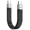 Short USB C Cable, 40Gbps USB4 Cable Compatible with Thunderbolt 4/3 Interface, USB C to USB C Cable Supports 8K Display....