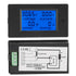 PZEM-051 LCD Display DC 6.5-100V Digital Electric Power Energy Voltage Current Meter Power Energy Battery Monitor Amperage Meter Gauge with Built-...