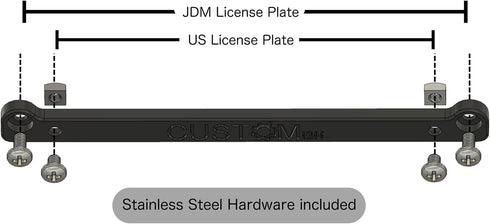 Mini Truck License Plate Adaptor...