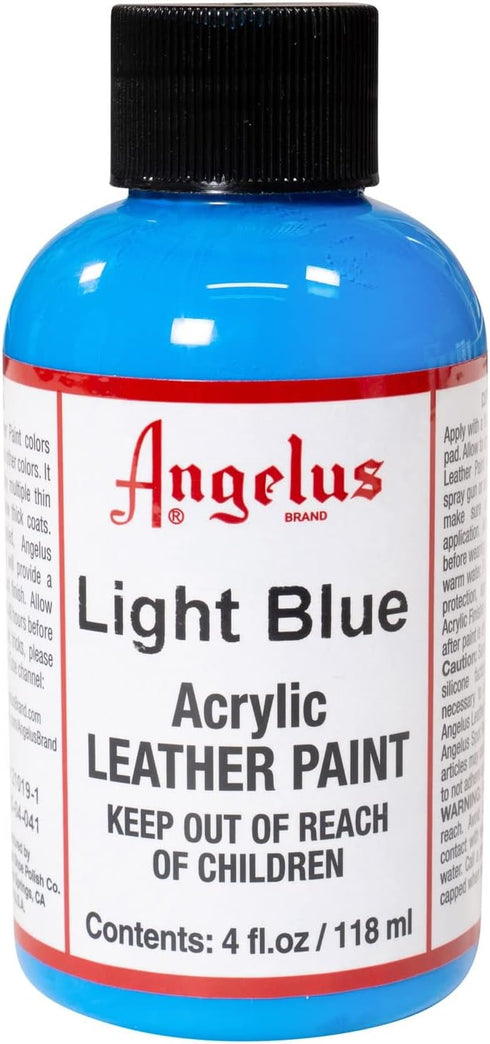 Angelus Acrylic Leather Paint-4oz.-Light Blue...