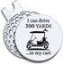 I Can Drive 300 Yards Golf Ball Marker with Magnetic Hat Clip, Funny Golf Gift for Men Woman...