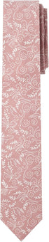 Jacob Alexander Men's Slim Width 2.75" Floral Neck Tie...
