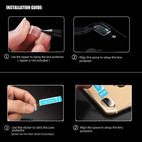 AKWOX (4 Pack) Compatible Samsung Galaxy S9 Camera Lens Protector, Ultra Thin 0.2mm 9H Hard Tempered Glass Camera Lens Protector For Samsung Galax...