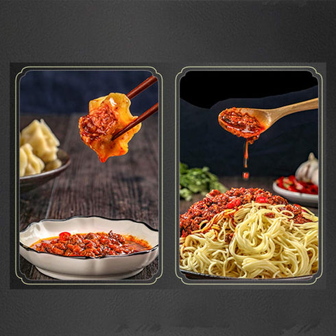 Fan Sao Guang Preserved Bamboo Shoot Chili Sauce Hot Chili Oil of Sichuan Cuisine Taste Chili Crisp Spicy Delicious Perfect for Everything (9.8 Oz...
