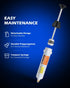 Orion Motor Tech 200mL Manual Fluid Extractor and Filler, Syringe Style Pump for Power Steering Transmission Gear Oil & Brake Fluid Changes, Hand ...