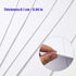 12 Sheets Self Adhesive Felt Sheets, 7.9x11.8inch Sticky Back Felt Sheets for Crafts Felt Drawer Liner for Jewelry Box Drawer DIY Crafts (White)...