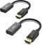 BENFEI 4K DisplayPort to HDMI Adapter 2 Pack, Uni-Directional DP 1.2 Computer to HDMI 1.4 Screen Gold-Plated DP Display Port to HDMI Adapter (Male...