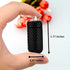 Bling Pill Case Pill Container Rhinestone Pill Box Portable Waterproof Pocket Pill Holder Storage Bottle with Keychain for Travel, Outdoor, Campin...