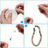 6 Rolls Stretchy String for Bracelets, 0.6/0.8/1mm, Clear Elastic Bead Thread with 2 Pcs Beading Needles, Elastic String Crystal Jewelry Bead Cord...