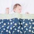 Baby Blankets for Unisex Boys Girls, Super Soft Nursery Minky Blankets, 30 x 40 inch Outer Space Printed Bed Throws Newborn (Night Sky)...