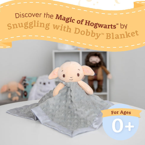 KIDS PREFERRED Harry Potter 12 Inch Dobby Baby Lovey Security Blanket Snuggle Toy Stuffed Animal for Newborn Infants and Babies...