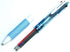 Uni Ballpoint Pen Jetstream 3 Color Black, Red, Blue Ink 0.7mm, Sky Blue (SXE340007.8)...