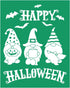 Happy Halloween Stencils for Painting Silk Screen Stencils Chalk Mesh Stencils Reusable Adhesive Stencils Gnome Pattern Stencil for Crafts, DIY Wo...