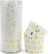 Party Hippo Cupcake Cups, 4.5 Oz 25 pcs Disposable Foil Muffin Liners, Gold Cupcake Baking Cups, Baking Cups (Unicorn)...