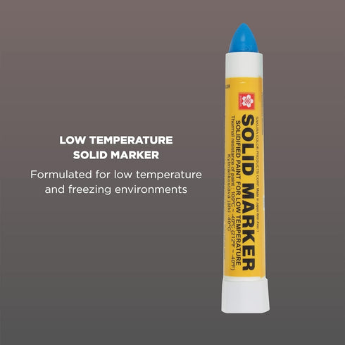 Sakura Solid Paint Markers with Twist Up Tip - Low Temperature Permanent Marker Pens - Window, Wood, & Glass Marker - Blue Paint - 1 Pack...