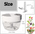 Ourokhome Vegetable Chopper Manual Food Processor, Kitchen Mini Portable Hand Pull String Garlic Mincer Onion Chpper Cutter with Feeding Inlet for...
