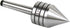 HFS(R) Heavy Duty Live Tailstock Center with 60 Degree Tip Wood Lathe Tool for Woodworking Projects (#1 Morse Taper)...