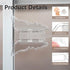 5 PCS Sliding Door Lock Durable Sliding Door Child Lock Child Safety Sliding Glass Door Lock No Drill Toddler Childproof Slider Door Window Stop f...