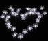 Solar Christmas String Lights Outdoor Waterproof 30 LED 20Feet Solar Snowflake Christmas Fairy Lights Decorations with 8 Lighting Modes for Garden...