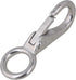 BQLZR Metal Keychains Keyring Key Chain Ring Holder Organizer Stainless Snap Hook for Home,Total Length 55mm (2.17inch) Suitable for Keychains, Ca...