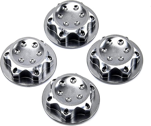 1/8 RC Car 17mm Hex Wheel Nut Anti-Skid Dust Lock Nuts Adapter for RC Off-Road Truck Redcat LOSI Wheel and Tire Accessories...