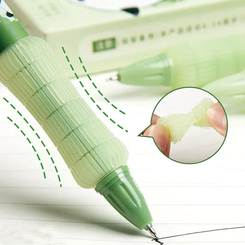4 Pcs Cute Retractable Pens Pnada Soft Grip Gel Pens Black Ink Pens 0.5mm Fine Point Smooth Writing Pens Office School Supplies Women Girls Boys M...