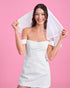 xo, Fetti Bridal Veil | Bachelorette Party Decorations, Bride To Be Gift, Bridal Shower, Wedding...